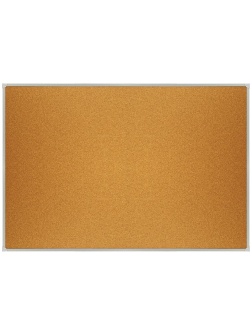 Доска пробковая OfficeSpace, 100*150см, алюминиевая рамка