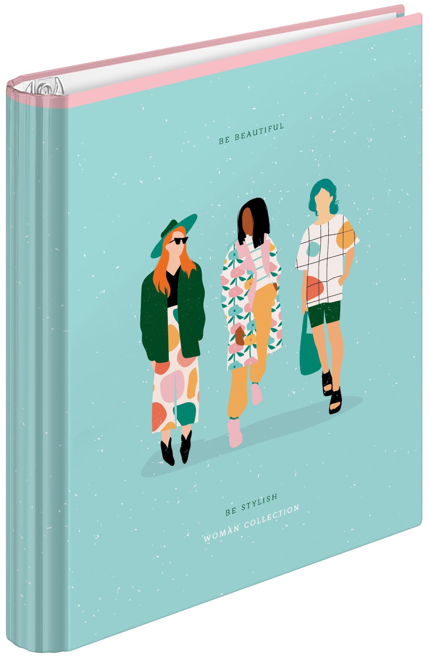 Тетрадь на кольцах А5, 120л., 7БЦ, ArtSpace 