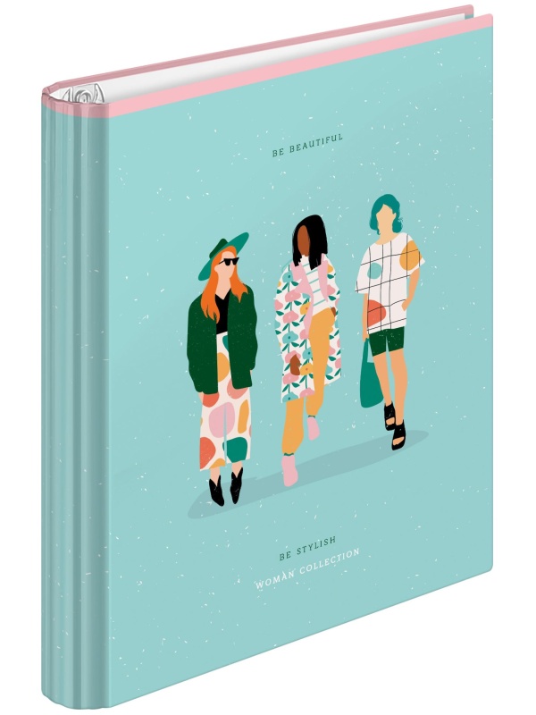 Тетрадь на кольцах А5, 120л., 7БЦ, ArtSpace 