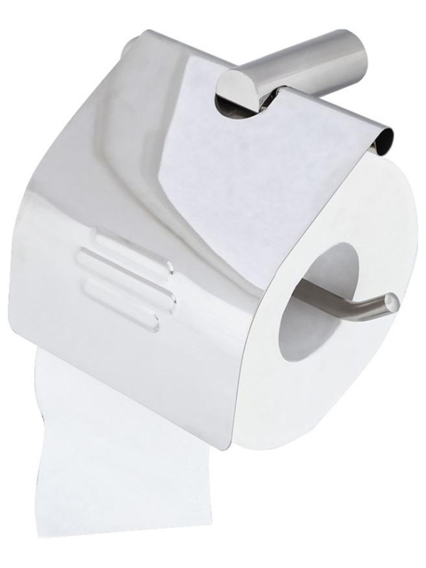 Держатель для туалетной бумаги в рулонах OfficeClean Original, нержавеющая сталь, хром