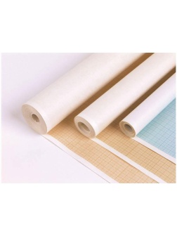 Бумага масштабно-координатная OfficeSpace, 878мм*20м, оранжевая