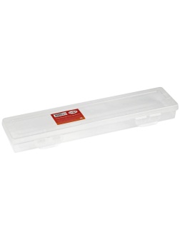 Пенал-футляр для кистей Гамма, 350*90*35мм, пластик, прозрачный