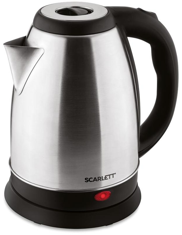 Чайник электрический Scarlett SC-EK21S51, 1,8л, 1600Вт, нержавеющая сталь
