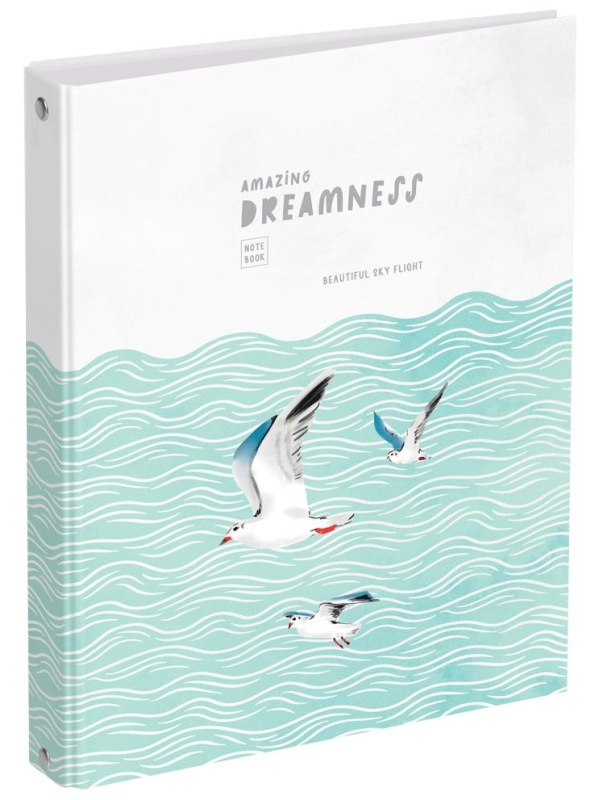 Тетрадь на кольцах А5, 120л., BG 