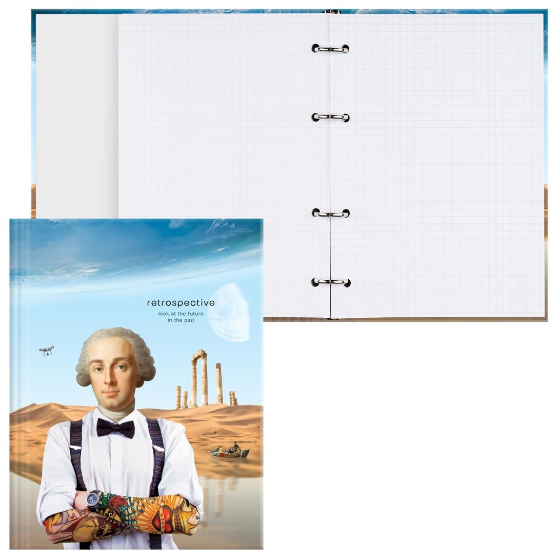 Тетрадь на кольцах А5, 160л., BG 