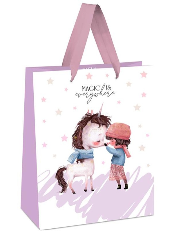 Пакет подарочный 11*14*6,5см MESHU 