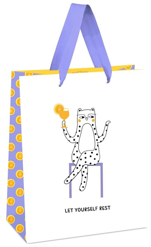 Пакет подарочный 18*23*10см MESHU 