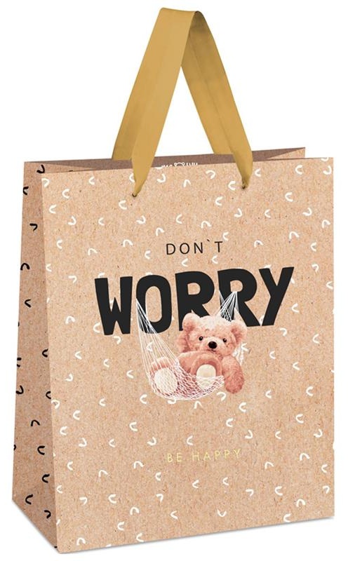 Пакет подарочный 18*23*10см MESHU 