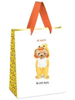 Пакет подарочный 18*23*10см MESHU 