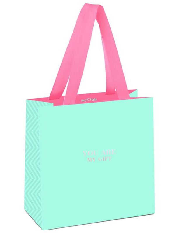 Пакет подарочный 20*20*10см MESHU 