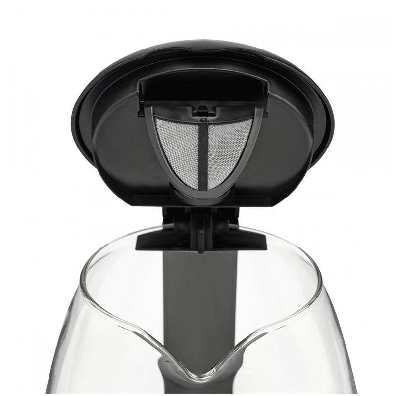 Чайник электрический Scarlett SC-EK27G93, 1,7л, 2200Вт, с подсветкой, стекло/пластик