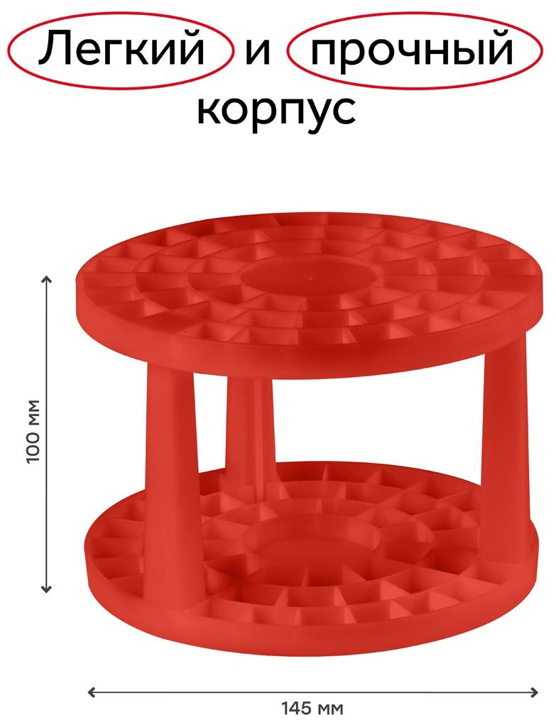 Подставка для кистей Гамма, пластик, ассорти