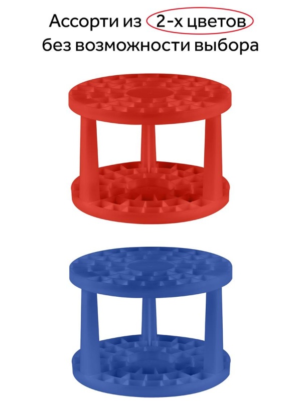 Подставка для кистей Гамма, пластик, ассорти