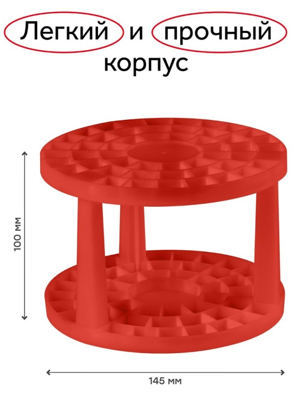 Подставка для кистей Гамма, пластик, ассорти