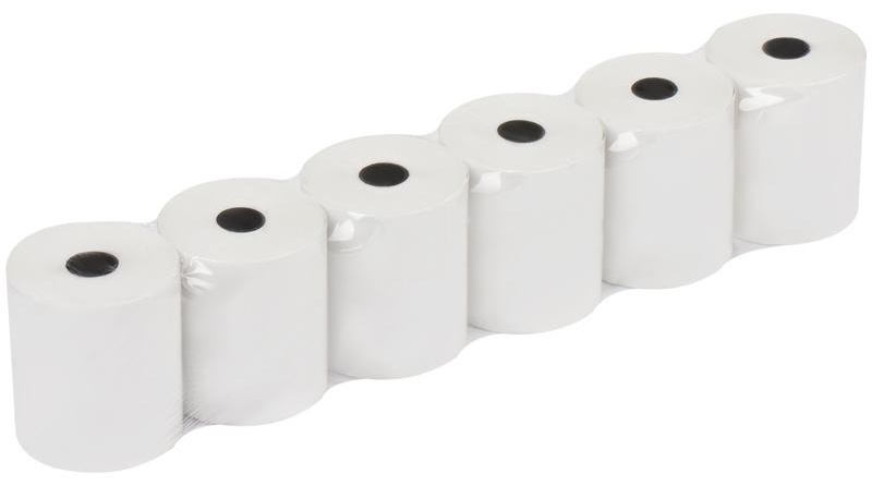 Чековая лента термо 57*35*12 (35м), OfficeSpace, 48г/м2 термослой наружу