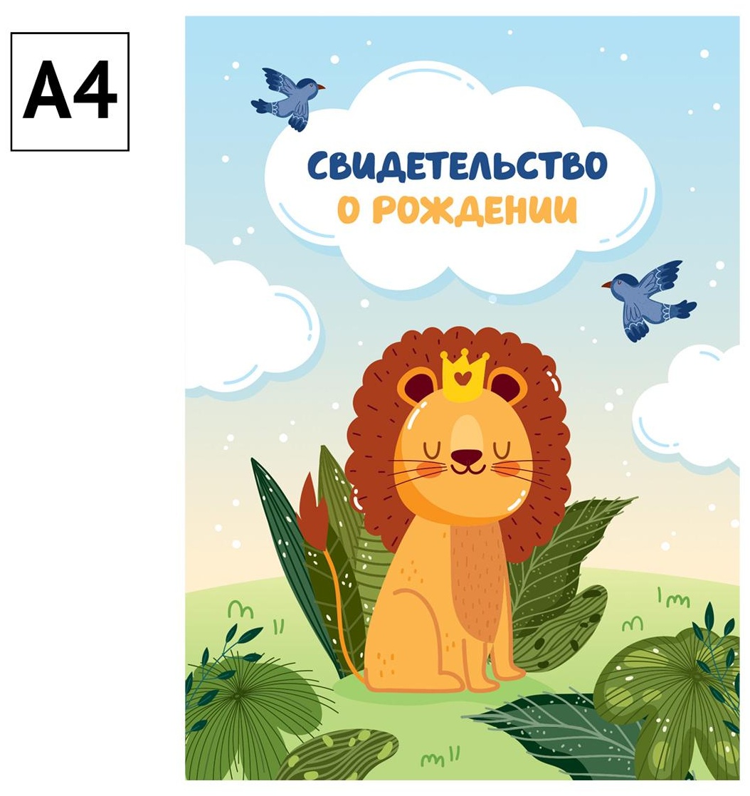 Папка адресная Свидетельство о рождении OfficeSpace 