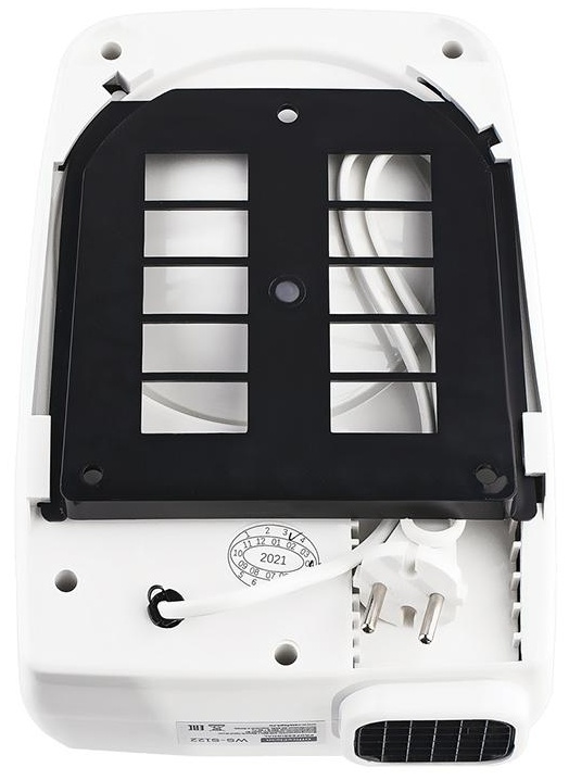 УЦЕНКА-Электросушитель для рук OfficeClean Professional, 1000Вт, сенсорный, белый, ABS-пластик