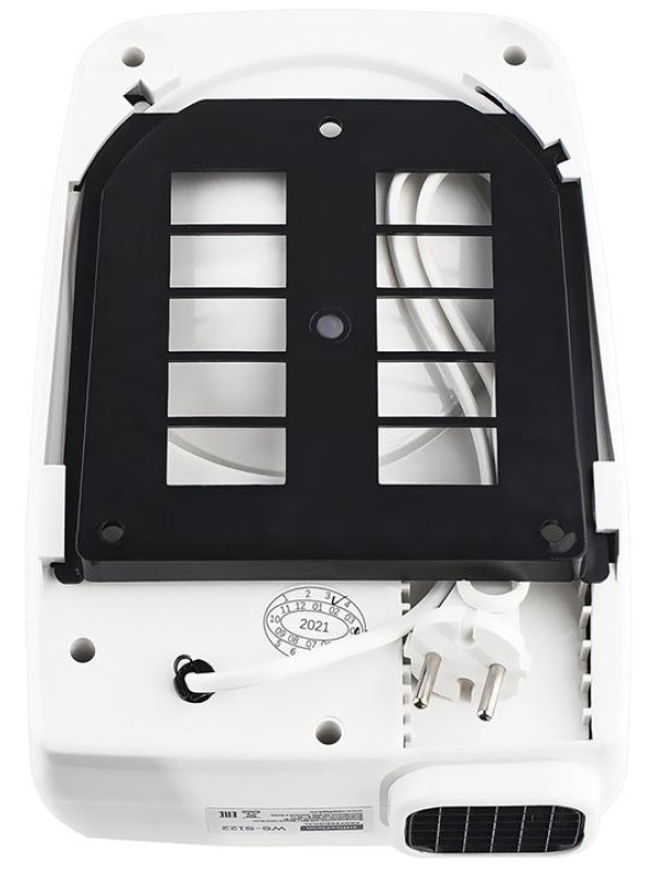 УЦЕНКА-Электросушитель для рук OfficeClean Professional, 1000Вт, сенсорный, белый, ABS-пластик