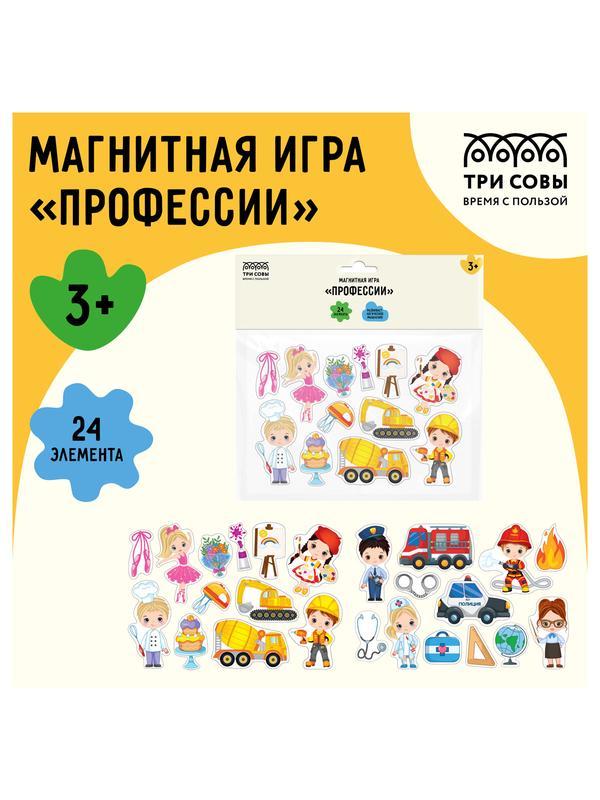 Игра развивающая на магнитах ТРИ СОВЫ 