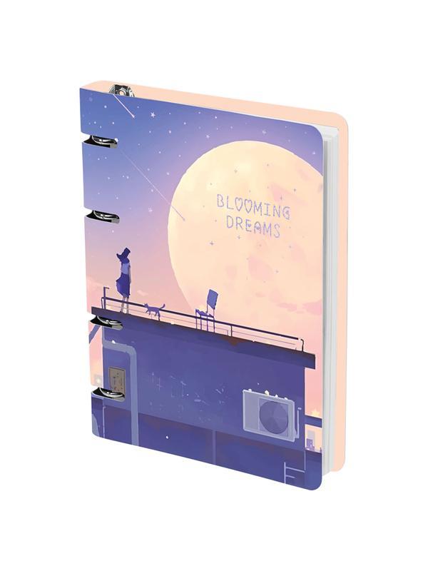 Тетрадь на кольцах А5, 100л., MESHU 