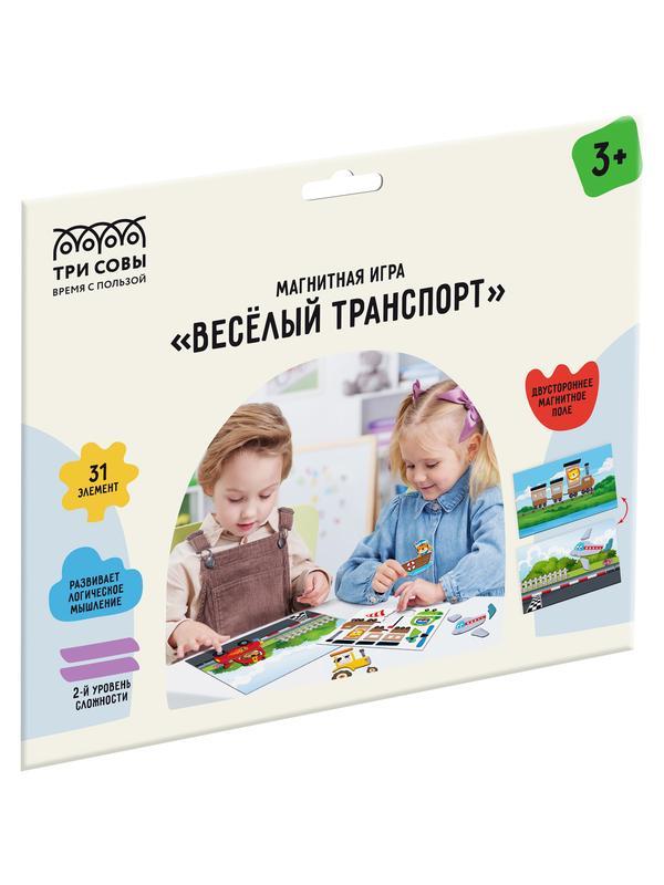 Игра развивающая на магнитах ТРИ СОВЫ 