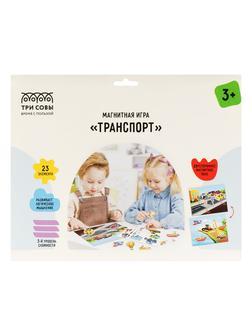 Игра развивающая на магнитах ТРИ СОВЫ 
