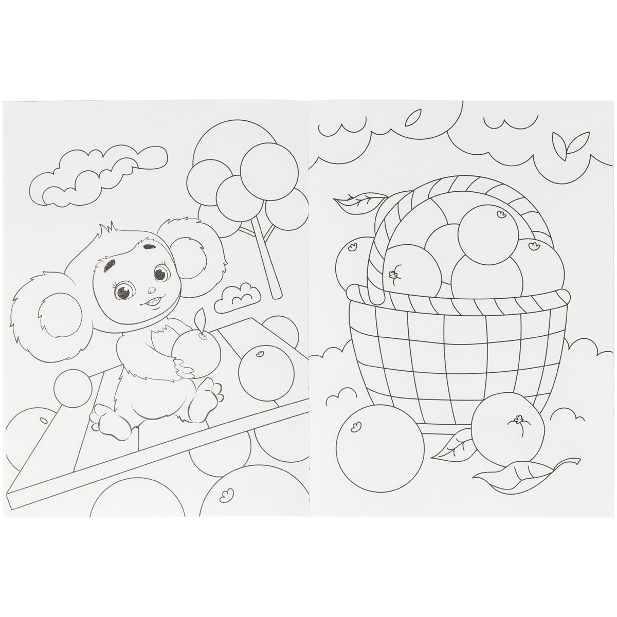 Раскраска А4, 16 стр., Мульти-Пульти 