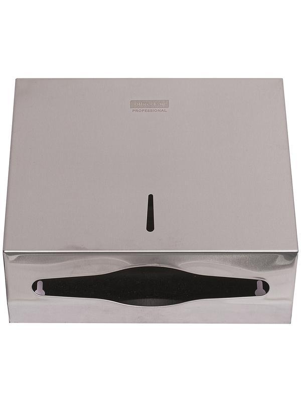 УЦЕНКА - Диспенсер для полотенец листовых OfficeClean Professional (Z-сл.), нержавеющая сталь