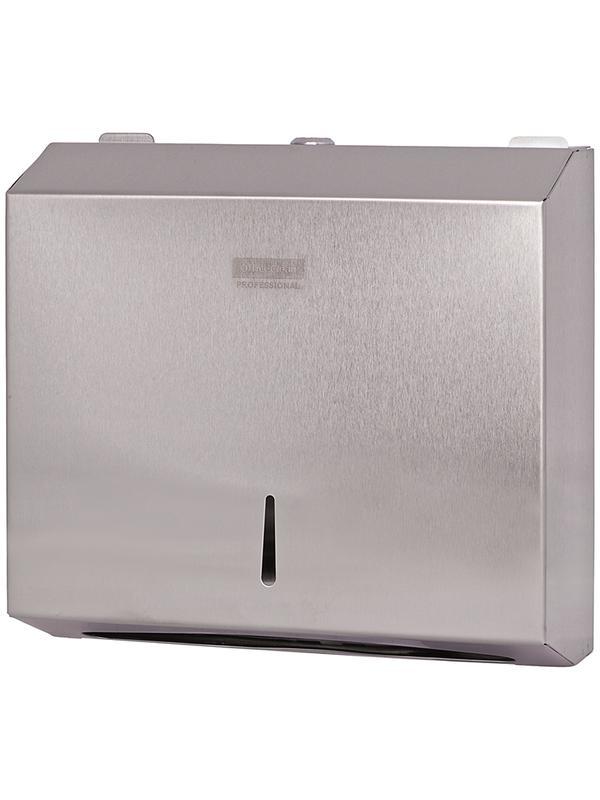 УЦЕНКА - Диспенсер для полотенец листовых OfficeClean Professional (Z-сл.), нержавеющая сталь