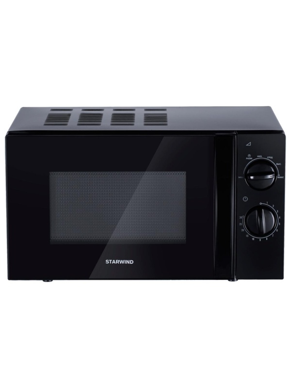Микроволновая печь Starwind SMW2320, 20л, 700Вт, механическое управление, черная