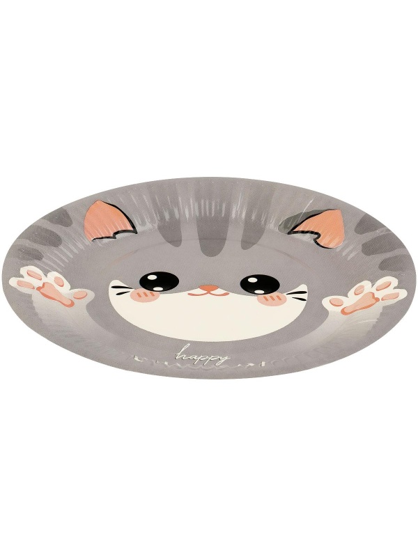 Тарелки бумажные MESHU 