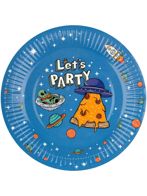 Тарелки бумажные MESHU 