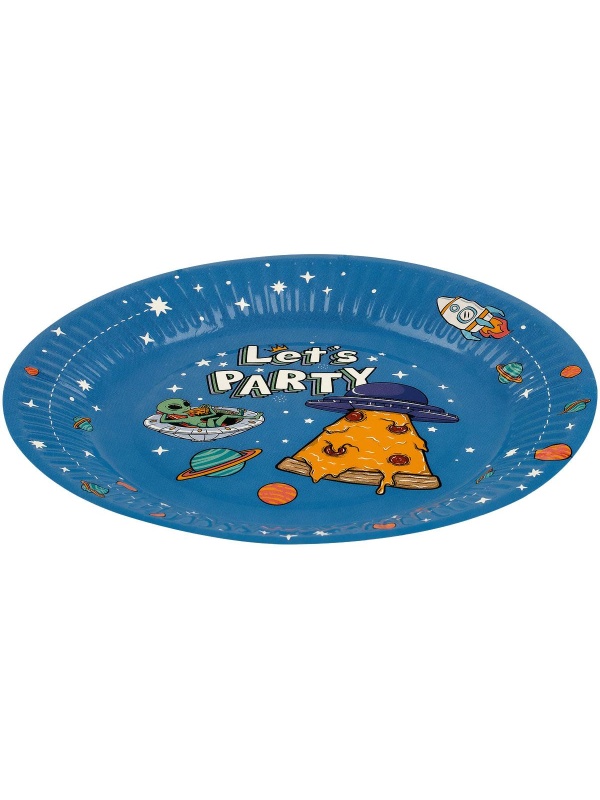 Тарелки бумажные MESHU 