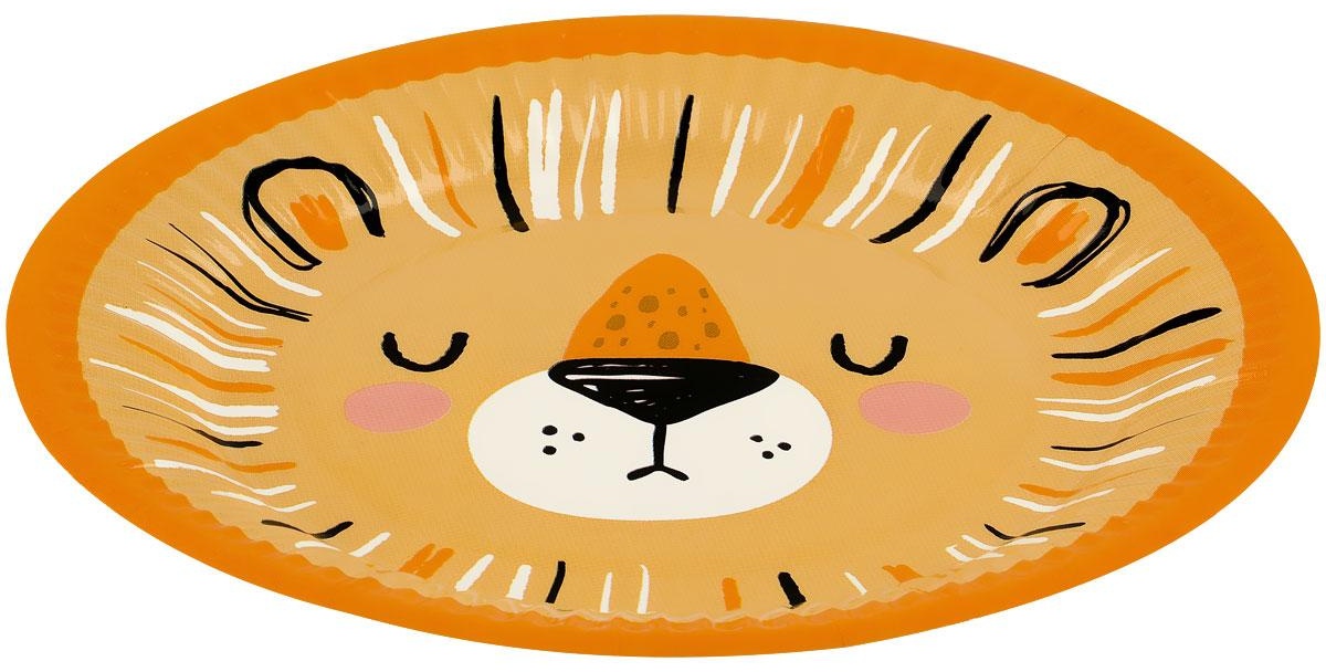 Тарелки бумажные MESHU 