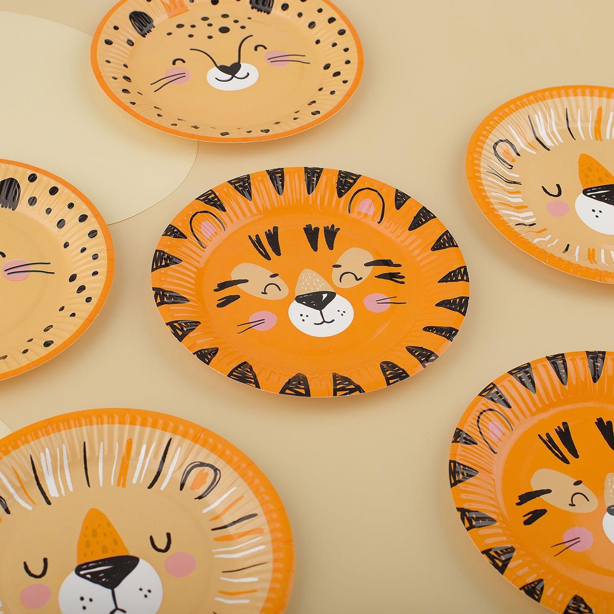 Тарелки бумажные MESHU 