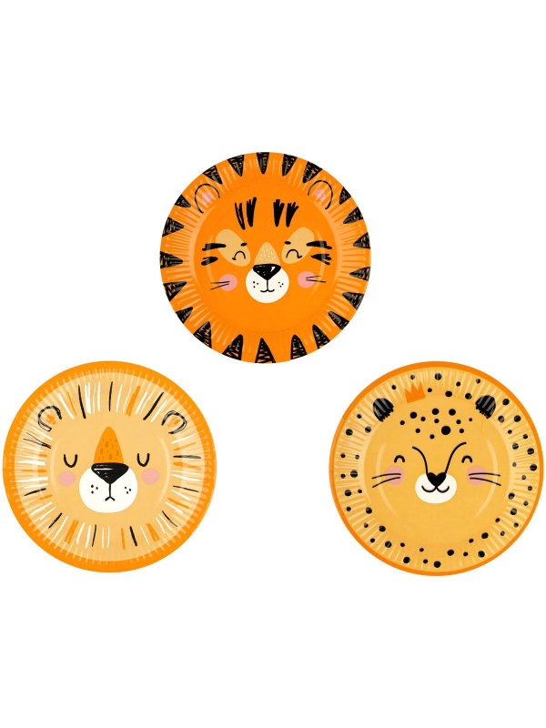 Тарелки бумажные MESHU 