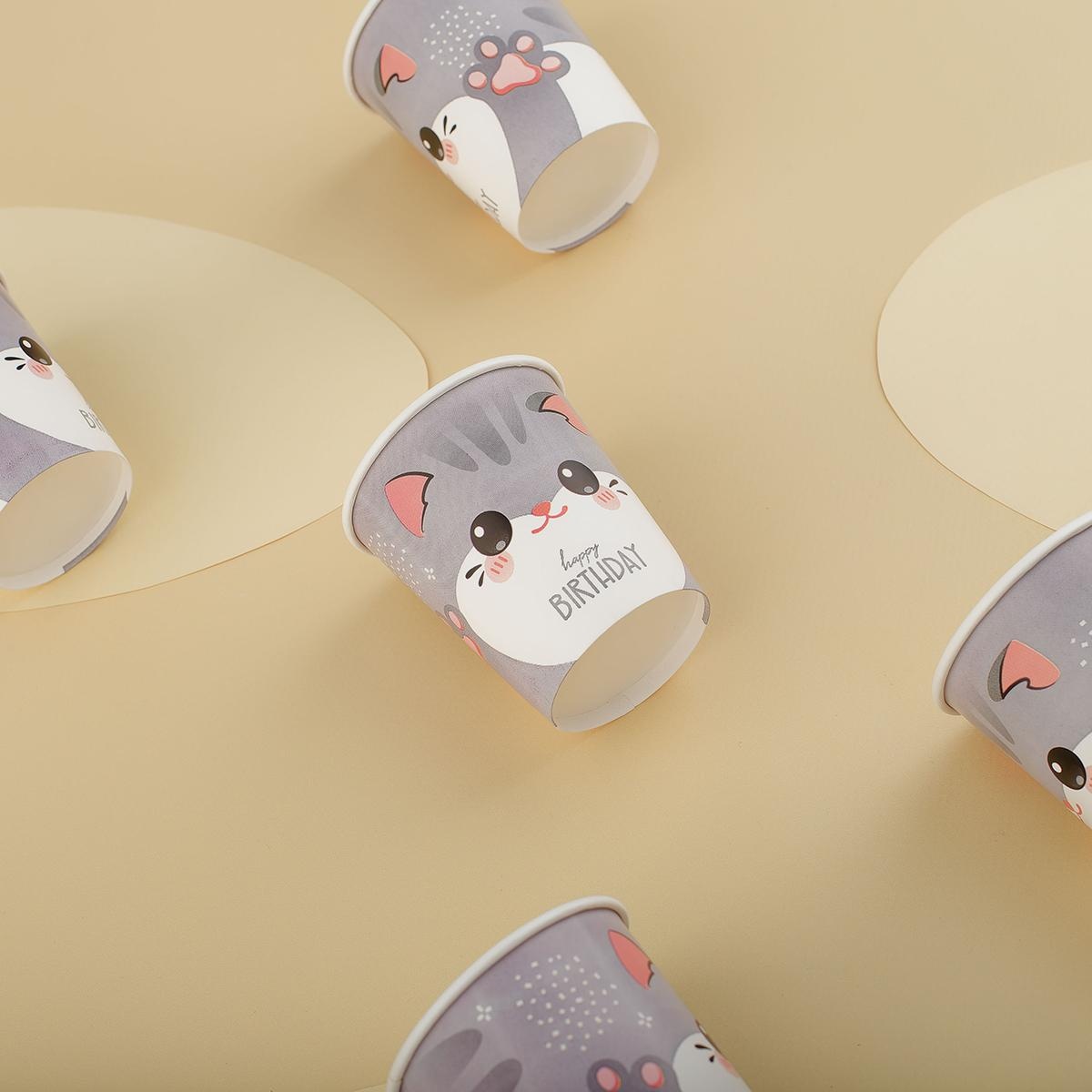 Стаканы бумажные MESHU 