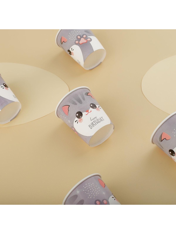 Стаканы бумажные MESHU 