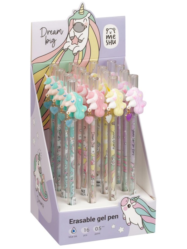 Ручка гелевая стираемая MESHU 