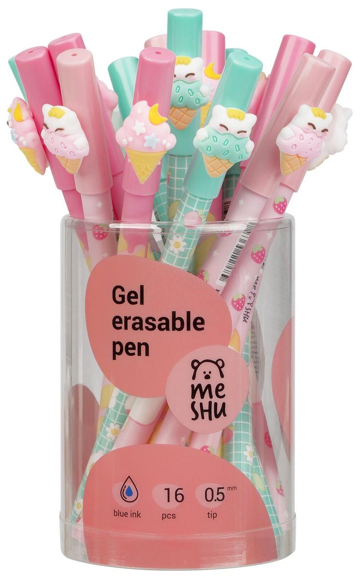 Ручка гелевая стираемая MESHU 