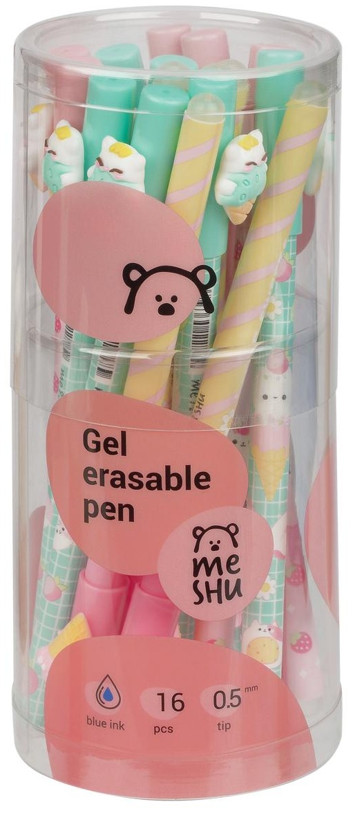 Ручка гелевая стираемая MESHU 