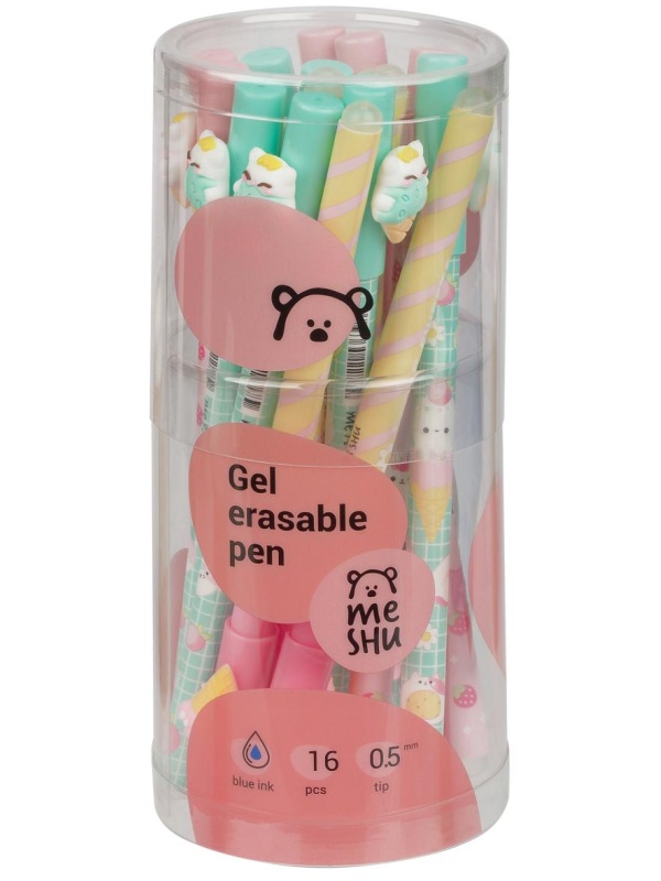 Ручка гелевая стираемая MESHU 