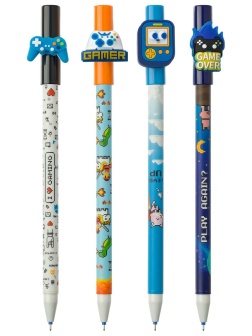 Ручка гелевая стираемая MESHU 