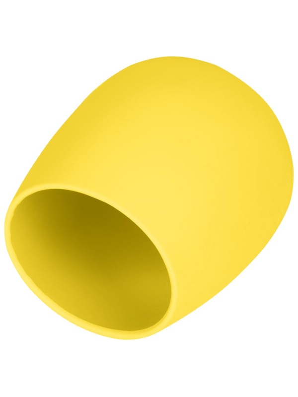 Стаканчик для рисования Мульти-Пульти силиконовый желтый, 290мл, европодвес