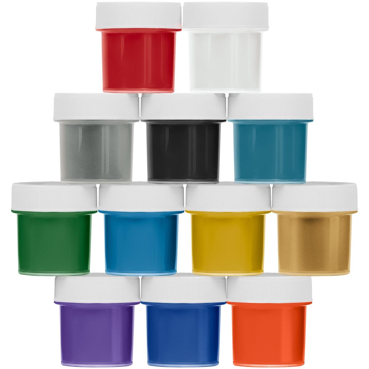 Краски по ткани акриловые Гамма 