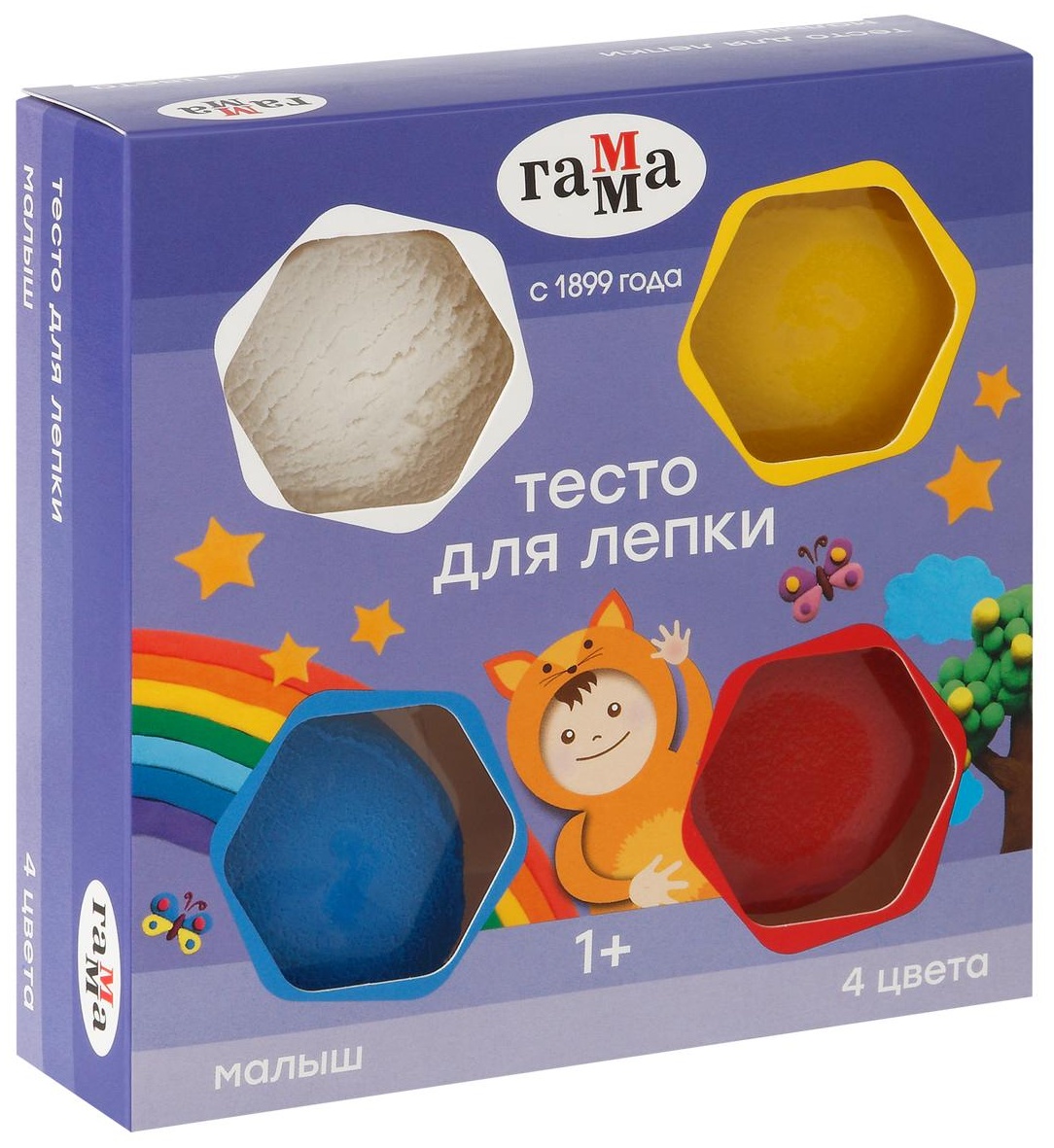 Тесто для лепки Гамма 