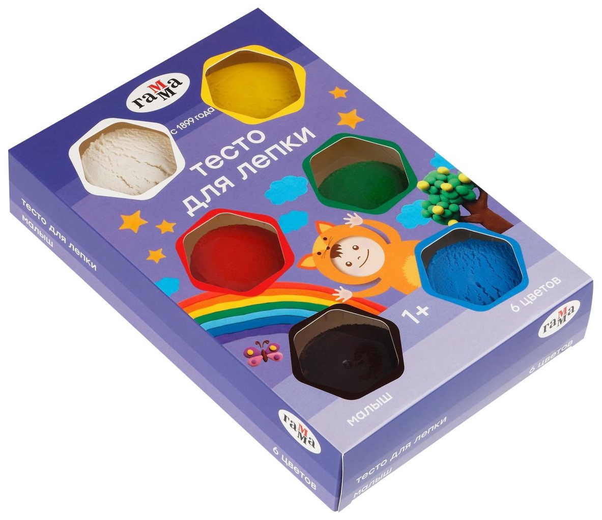 Тесто для лепки Гамма 
