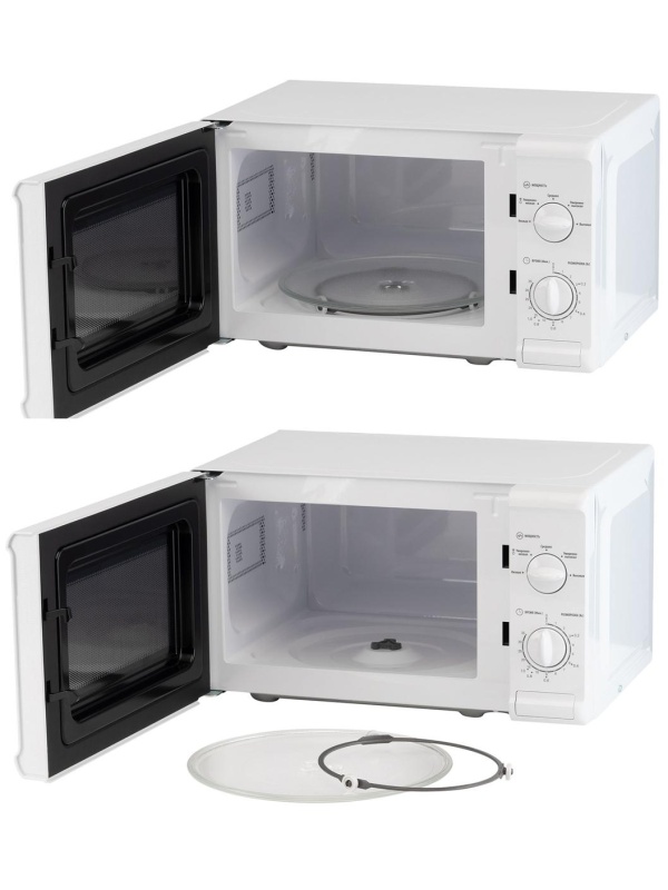 Микроволновая печь Starwind SWM5920, 20л, 700Вт, механическое управление, белая