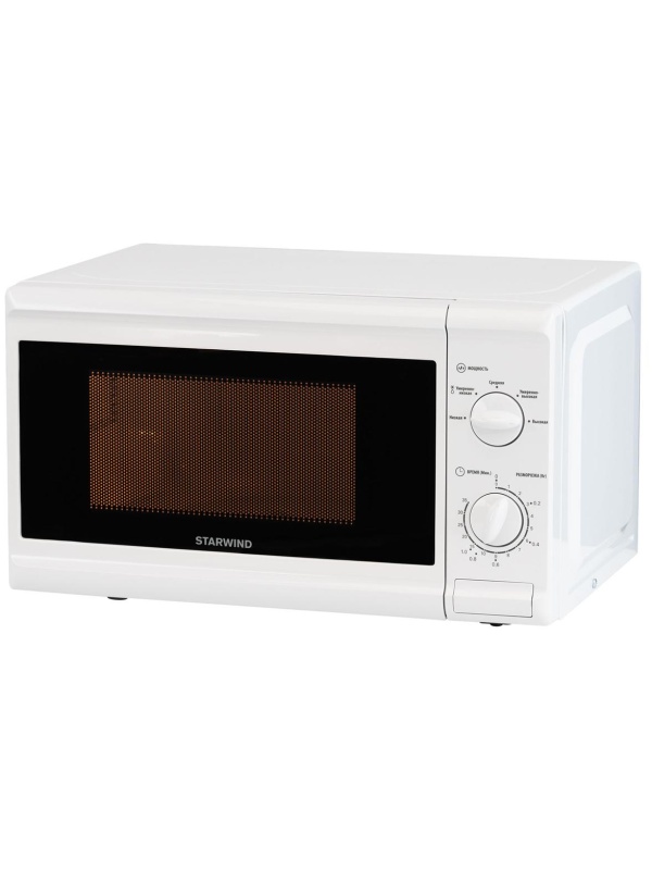 Микроволновая печь Starwind SWM5920, 20л, 700Вт, механическое управление, белая