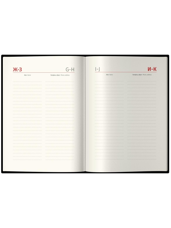 Ежедневник датированный 2025г., А6, 184л., Delucci, Фактурная кожа, зол. срез, черный, 1 шт.